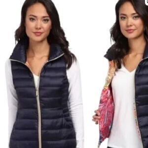 NWOT LILLY PULITZER Allie Packable Vest in Black